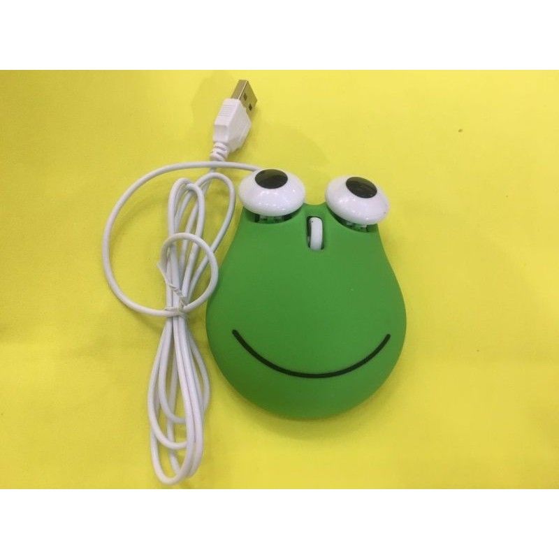 Cute cartoon mouse creativity cute girl love frog Mouse USB photoelectric mouse
