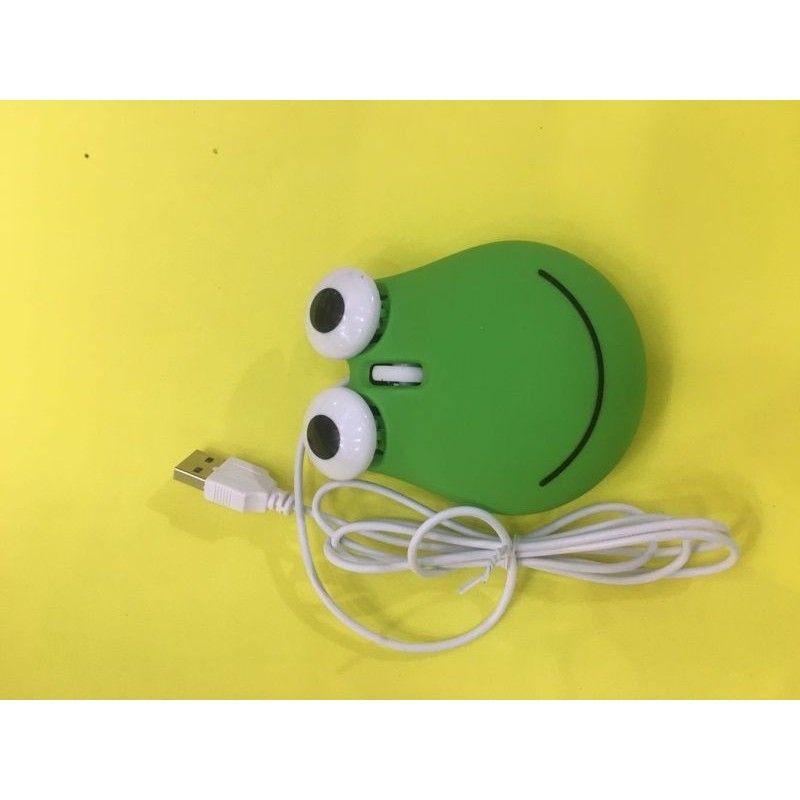Cute cartoon mouse creativity cute girl love frog Mouse USB photoelectric mouse
