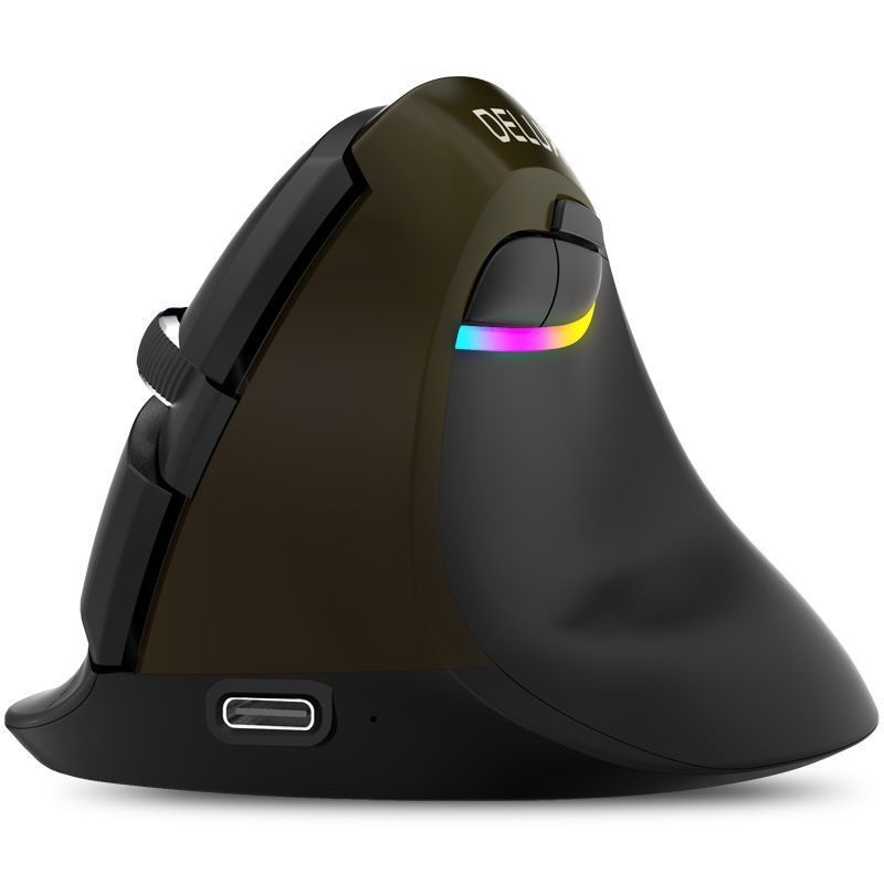 Colorful M618mini vertical mouse USB wireless 4 Bluetooth dual mode charging Wireless Mouse Ergonomics
