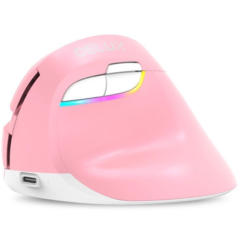 Colorful M618mini vertical mouse USB wireless 4 Bluetooth dual mode charging Wireless Mouse Ergonomics
