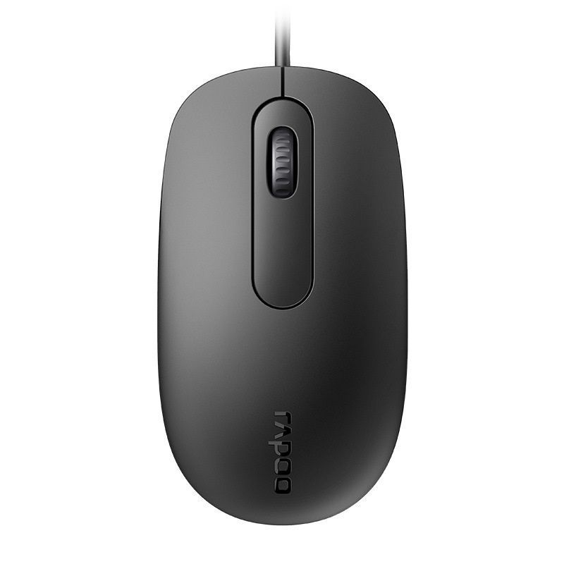 Rapoo N200 cable mouse laptop USB mouse business office game home computer mouse
