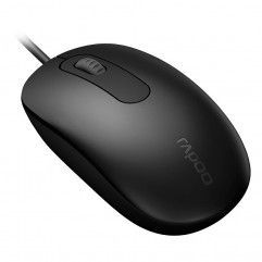 Rapoo N200 cable mouse laptop USB mouse business o...