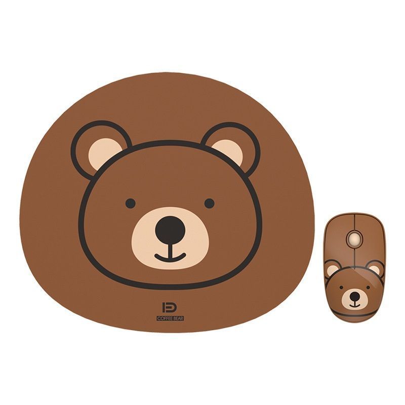 Fude E680 personalized wireless mouse 2.4G wireless mouse female office home travel mute mouse
