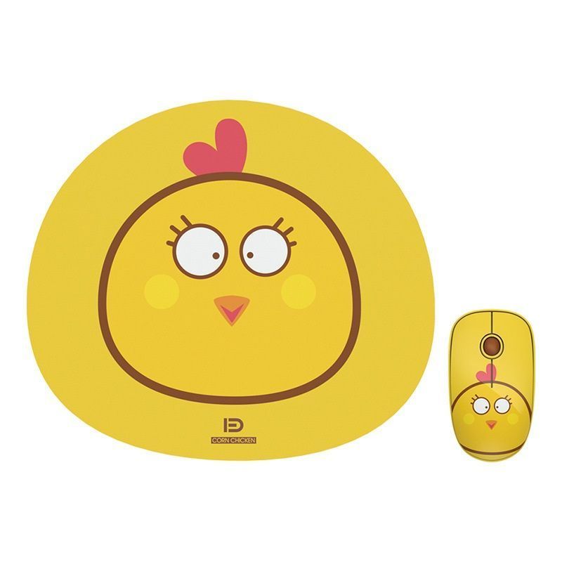 Fude E680 personalized wireless mouse 2.4G wireless mouse female office home travel mute mouse
