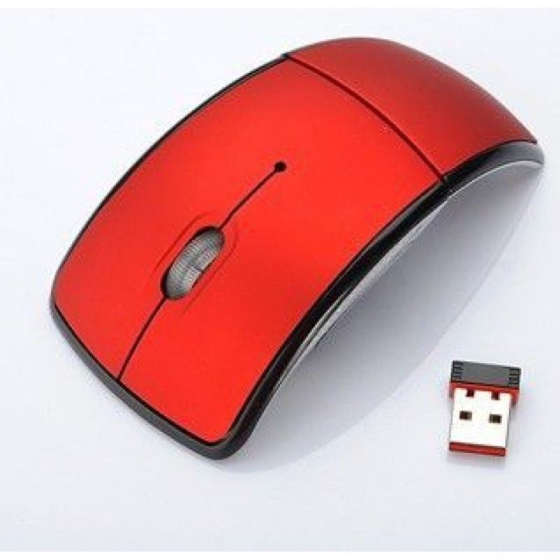 [supplied by the manufacturer] gift wholesale hot sale 2.4G folding mouse wireless mouse Arc Mouse
