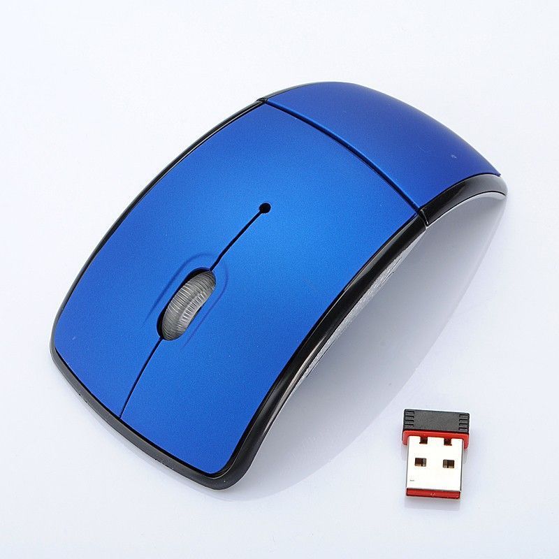 [supplied by the manufacturer] gift wholesale hot sale 2.4G folding mouse wireless mouse Arc Mouse
