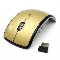 Popular wireless optical mouse 2.4G folding mouse ...
