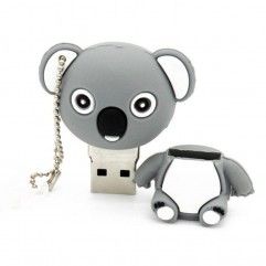 Wholesale cartoon U disk Mini koala U disk fashion...