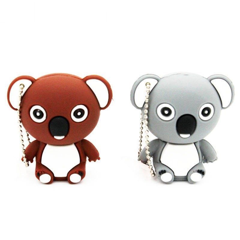 Wholesale cartoon U disk Mini koala U disk fashion creative personality koala gift U disk 8g16g32g
