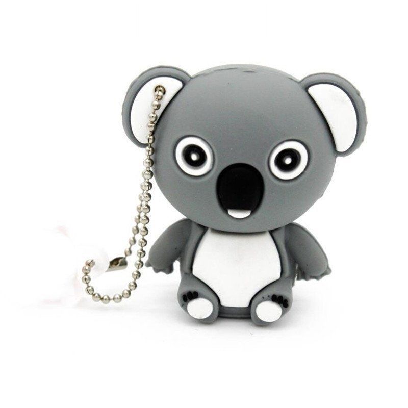 Wholesale cartoon U disk Mini koala U disk fashion creative personality koala gift U disk 8g16g32g
