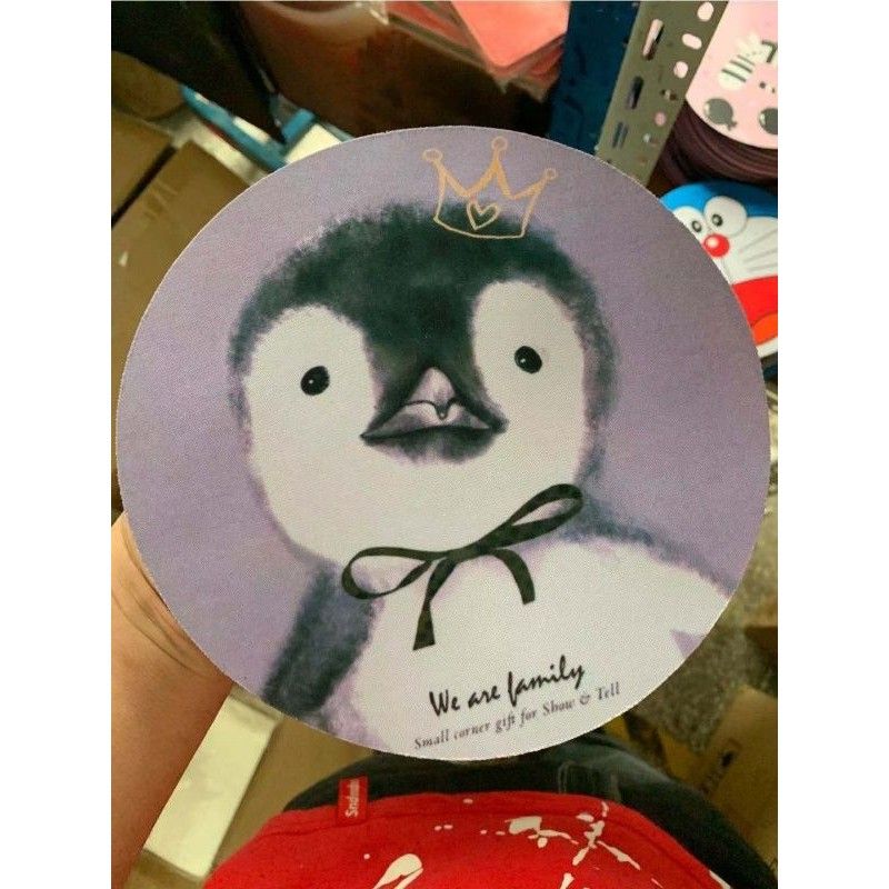 Gift gift round moon mouse pad cross border hot sale mouse pad custom cartoon color picture one for distribution
