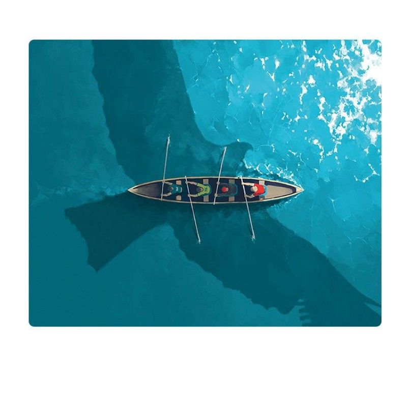 Small mouse pad, cute cartoon, now payment for goods, precise lock edge, customized wholesale and distribution of office table pad