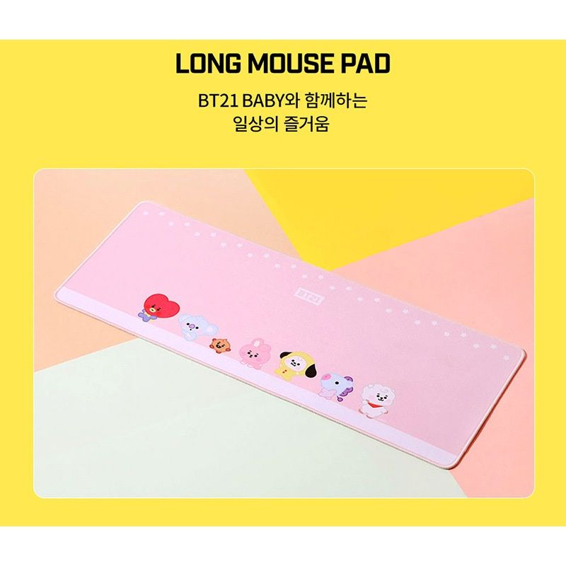 Bt21 bulletproof Youth League big mouse pad female...