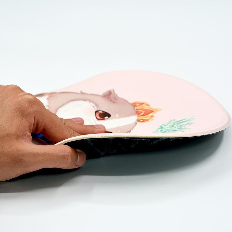 Beauty mouse pad animation cartoon a large number of libraries optional 3D 3D wrist guard mouse pad silicone mouse pad