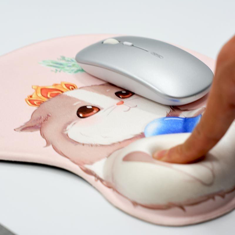 Beauty mouse pad animation cartoon a large number of libraries optional 3D 3D wrist guard mouse pad silicone mouse pad