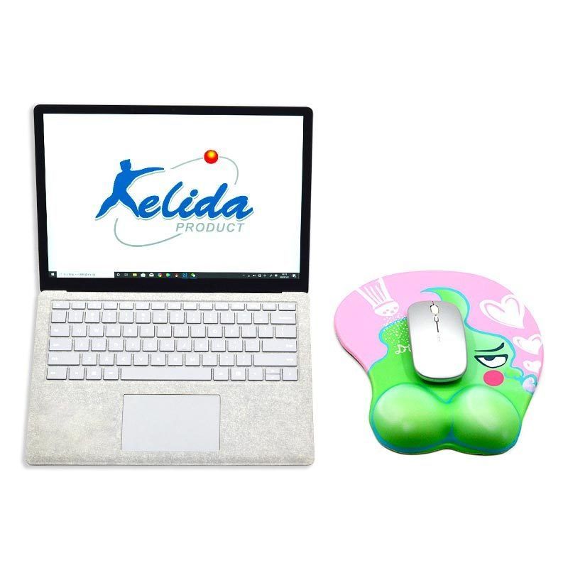 3D 3D animation beauty mouse pad environmental protection silicone beauty mouse pad cartoon beauty mouse pad wrist guard