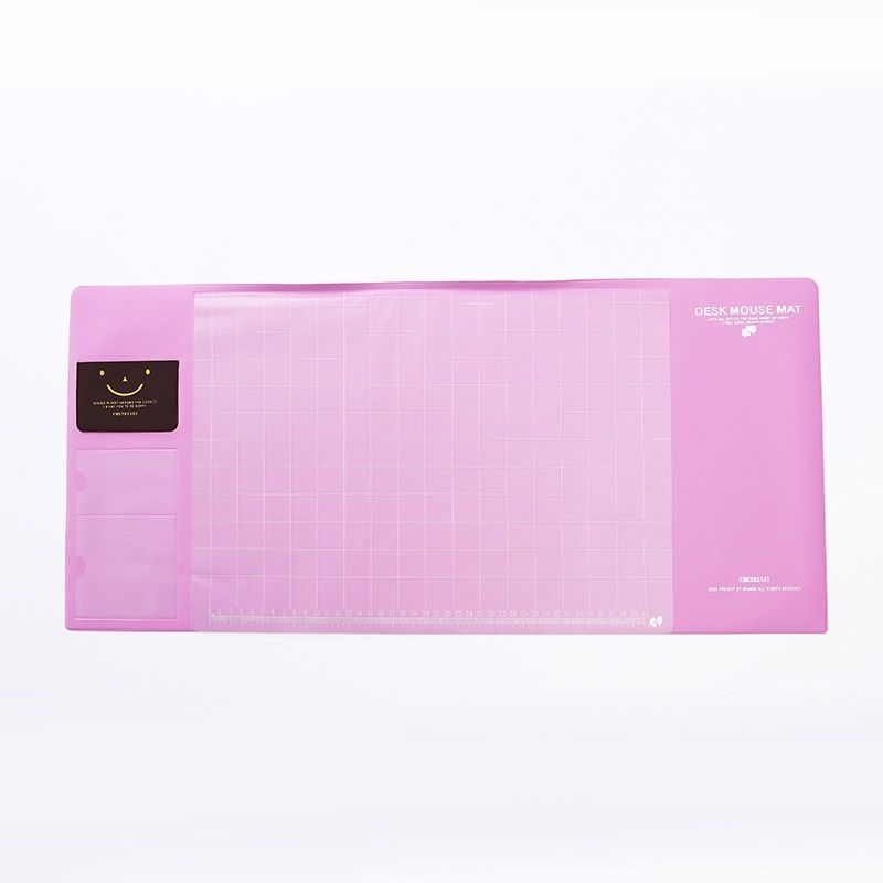 Desk pad lovely fresh multi-functional large computer pad PVC waterproof pad candy color thickened mouse pad