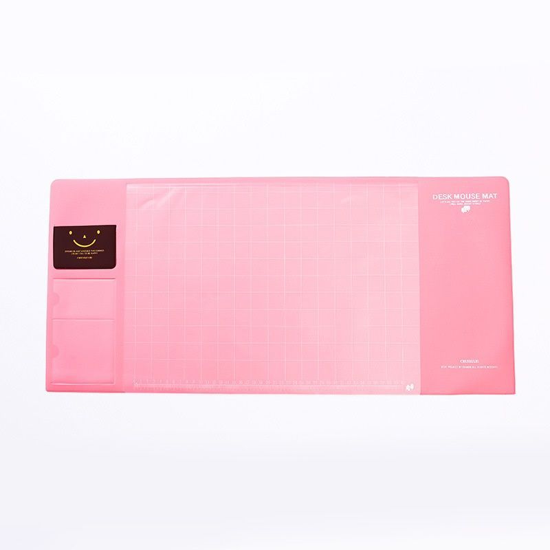 Desk pad lovely fresh multi-functional large computer pad PVC waterproof pad candy color thickened mouse pad