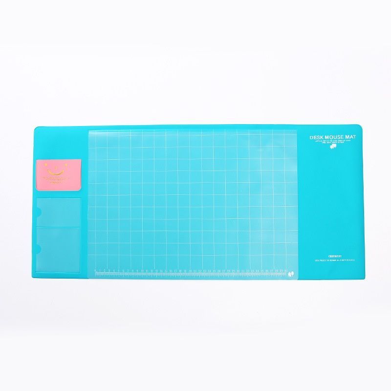 Desk pad lovely fresh multi-functional large computer pad PVC waterproof pad candy color thickened mouse pad