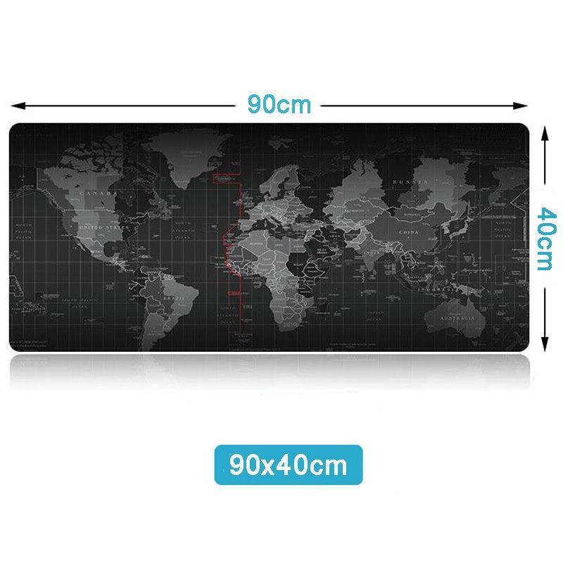 Popular spot super large antiskid thickened mouse pad, lock edge gift game, lol keyboard pad, desk pad
