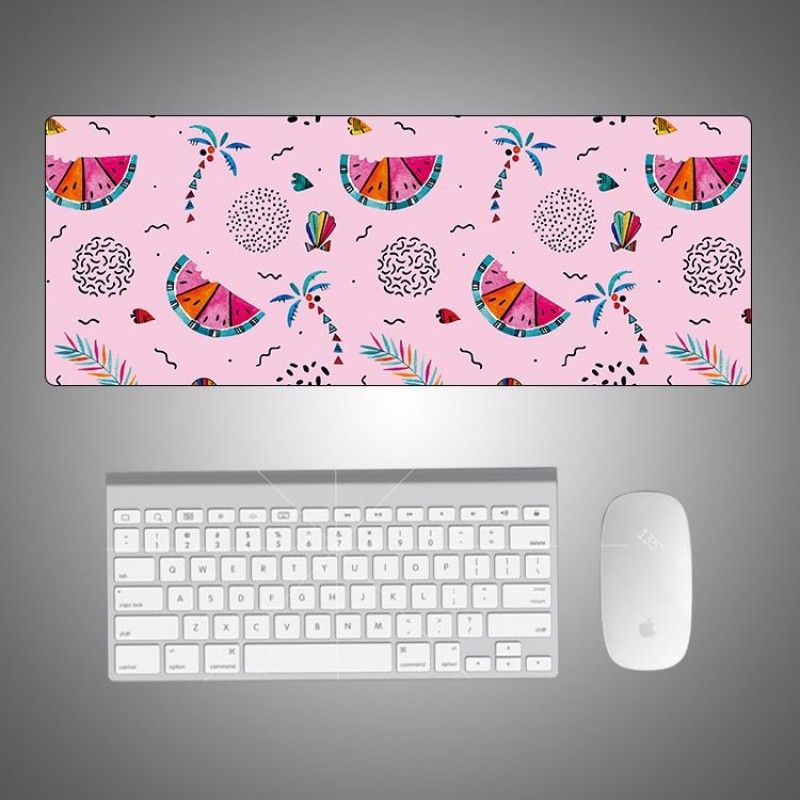 A creative Flamingo mouse pad, desk pad, personalized large cartoon office factory direct sales
