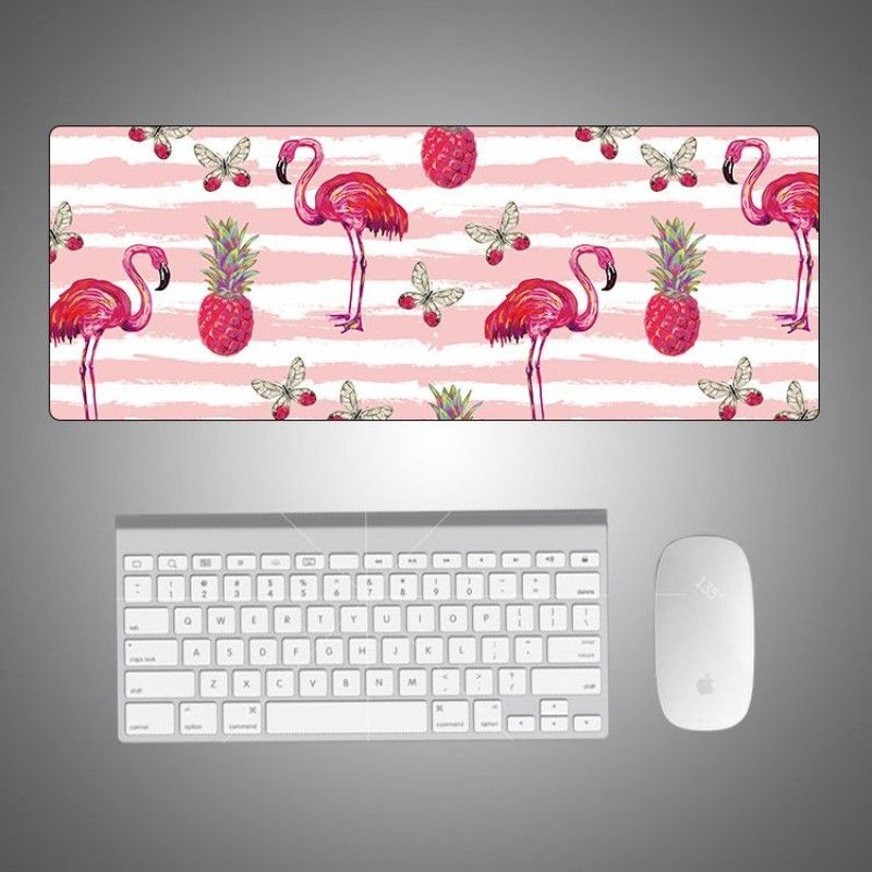 A creative Flamingo mouse pad, desk pad, personalized large cartoon office factory direct sales