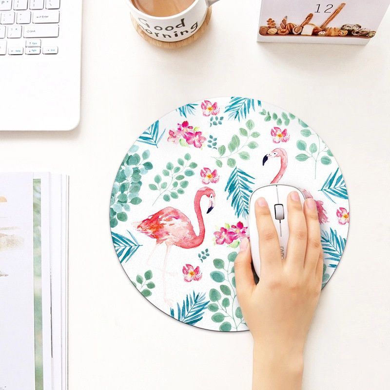 Gift gift round moon mouse pad cross border hot sale mouse pad custom cartoon color picture one for distribution