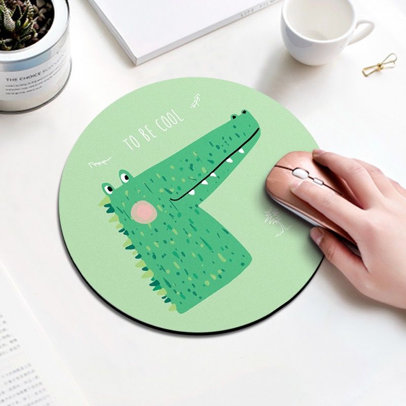 Gift gift round moon mouse pad cross border hot sale mouse pad custom cartoon color picture one for distribution