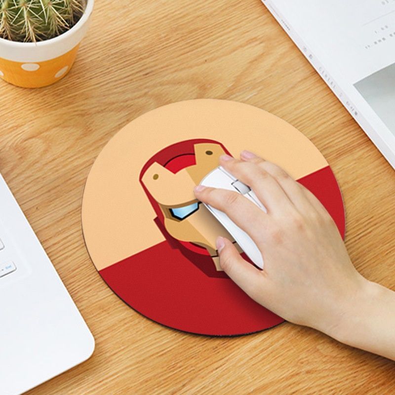 Gift gift round moon mouse pad cross border hot sale mouse pad custom cartoon color picture one for distribution