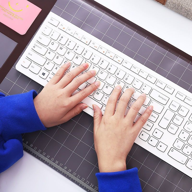 Desk pad lovely fresh multi-functional large computer pad PVC waterproof pad candy color thickened mouse pad