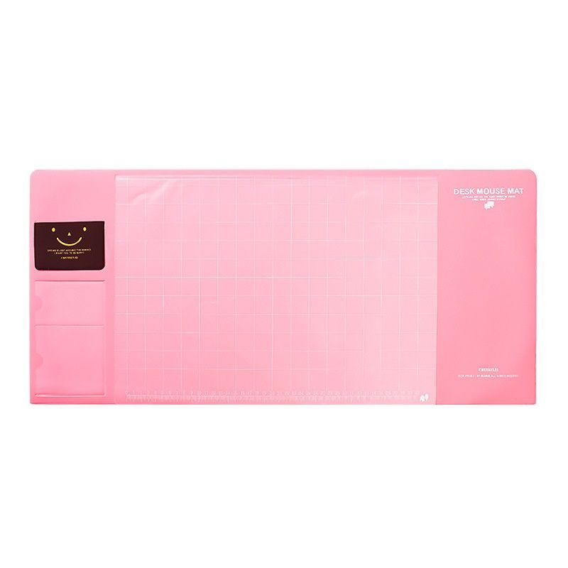 Desk pad lovely fresh multi-functional large computer pad PVC waterproof pad candy color thickened mouse pad