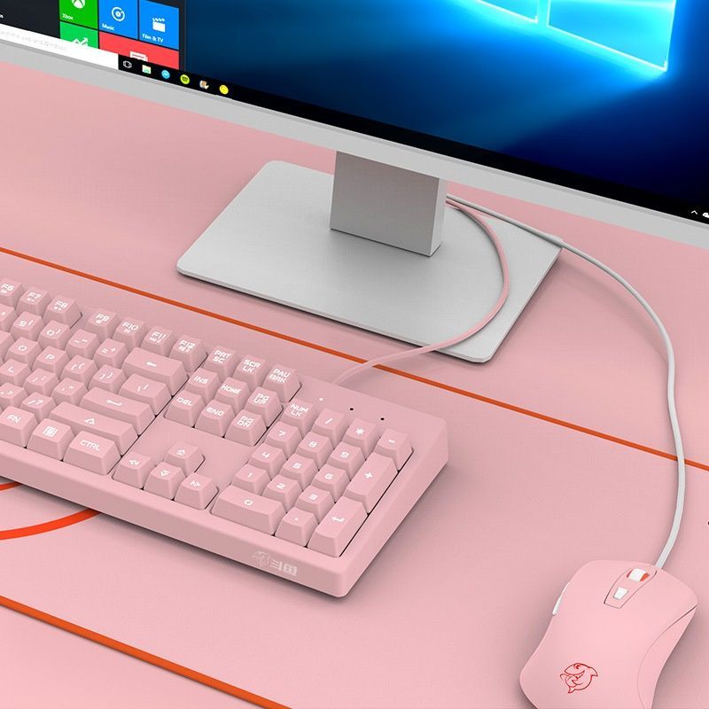Cross border wholesale dks100 film keyboard office home desktop laptop cable USB interface keyboard
