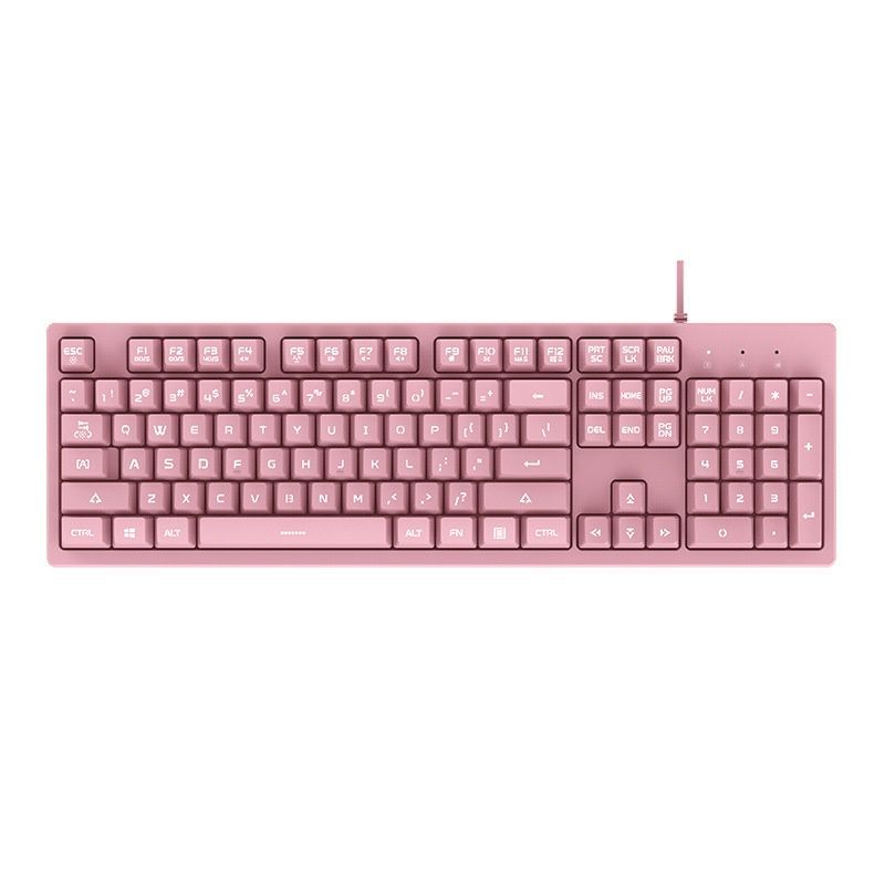 Cross border wholesale dks100 film keyboard office home desktop laptop cable USB interface keyboard
