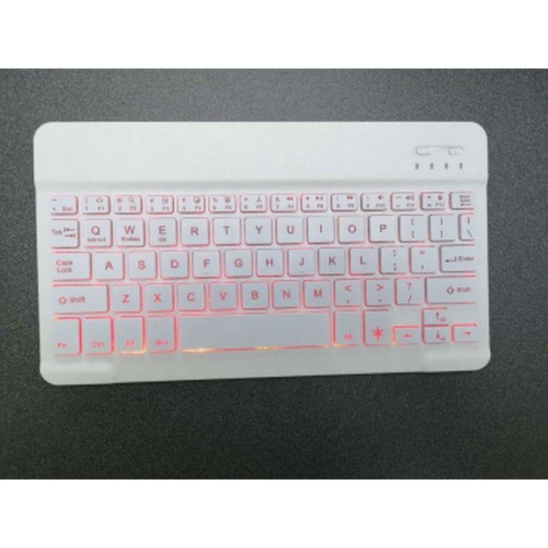 7 / 8 / 910 inch flat phone universal Bluetooth backlight Keyboard iPad Keyboard Mini Bluetooth wireless keyboard
