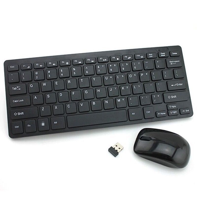 Manufacturer's direct sale of 2.4G wireless keyboard and mouse set ultra thin wireless keyboard and mouse support intelligent TV k03
