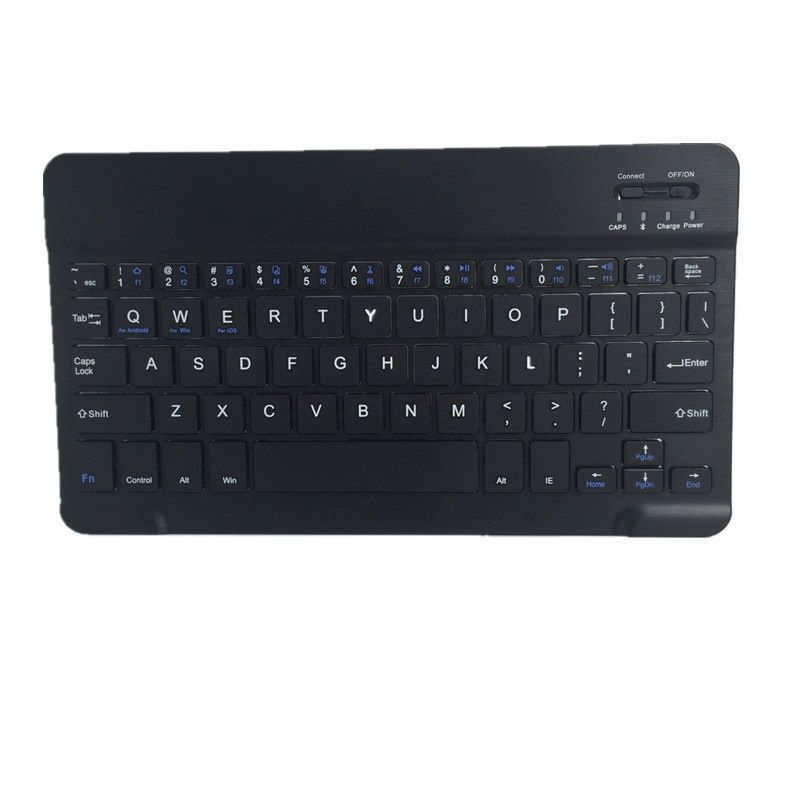 Wireless Bluetooth keyboard with charging support for smart phones, tablets, desktops, laptops
