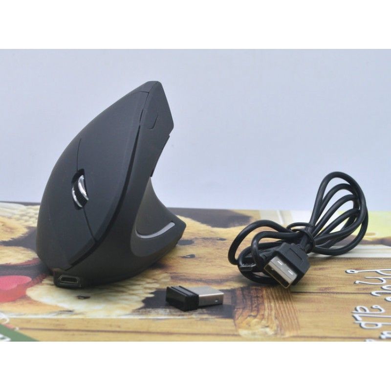 Factory wholesale new charging Wireless vertical mouse laptop foreign trade cross border e-commerce mouse 