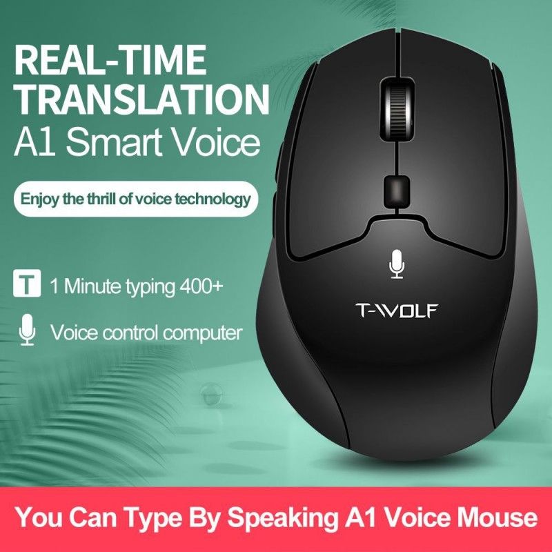 Thunder wolf X3 charging Wireless Mouse AI intelligent speech recognition mouse business office wish Amazon eBay 