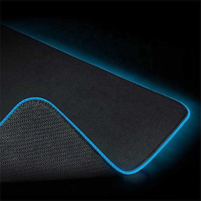 Enlarge and thicken RGB luminous game mouse pad, lock edge magic light mode RGB glare electronic competition mouse pad