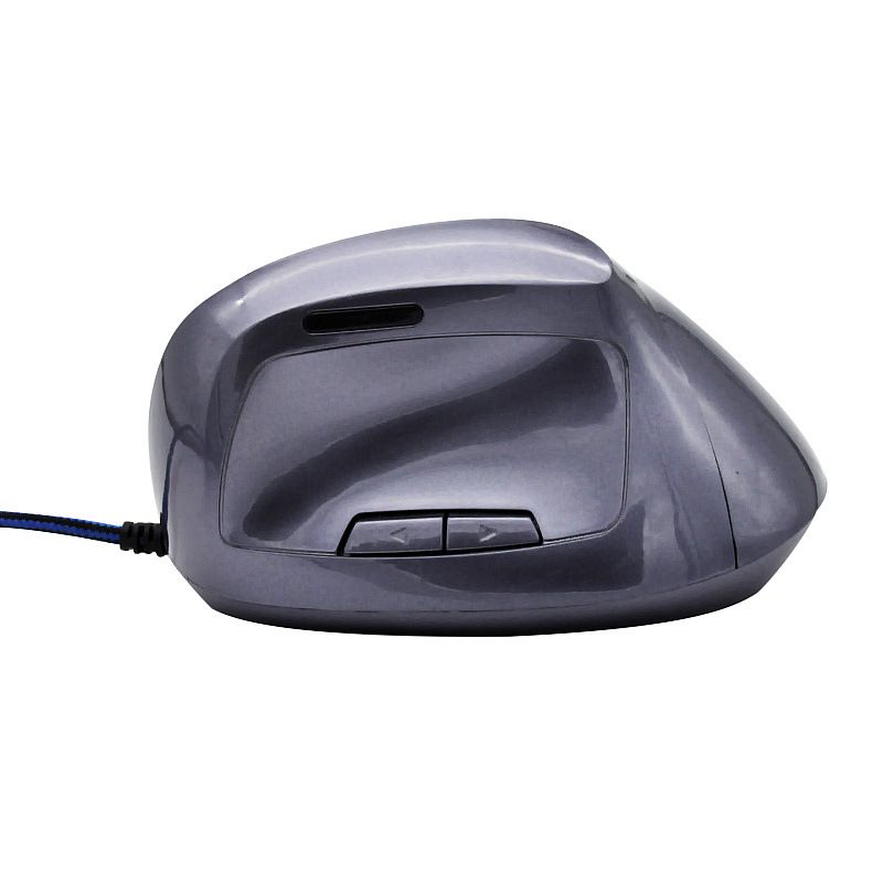 Factory wholesale new vertical mouse ergonomics straight wired mouse vertical 6-button four gear wrist protection 