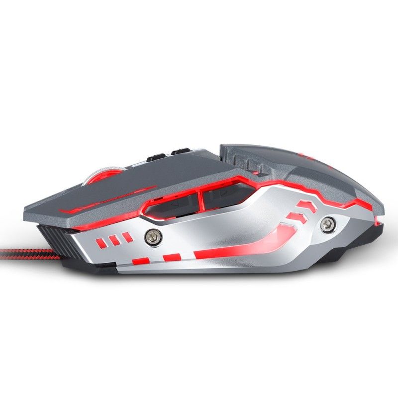 Thunderwolf V7 mechanic macro programming game mouse electronic competition cable USB cross border eBay Amazon chicken eating mouse 