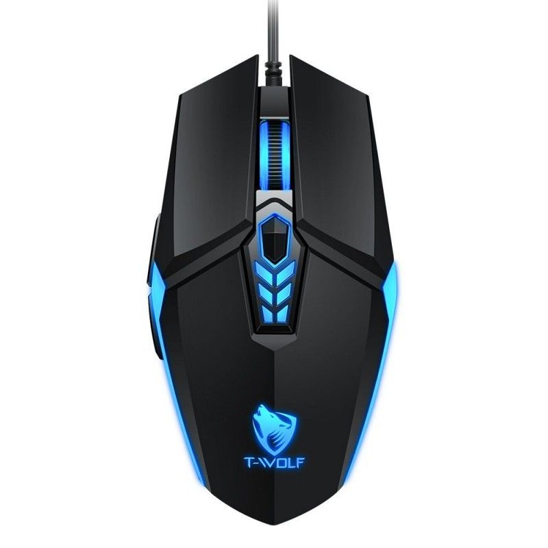 Thunder wolf g510 game mouse colorful breathing lamp luminous electronic competition wired mouse Amazon cross border mouse manufacturer 
