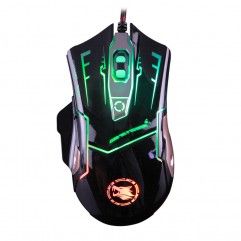 Jinglei wired luminous game mouse lolcf eat chicke...