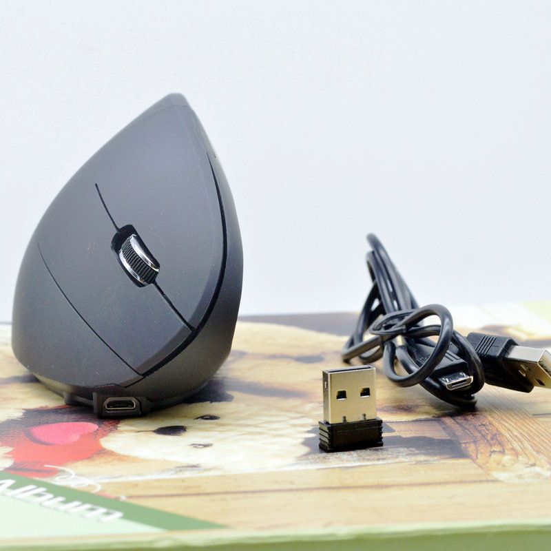 Foreign trade cross border hot ergonomics vertical mouse office wristband wireless mouse manufacturers spot wholesale 
