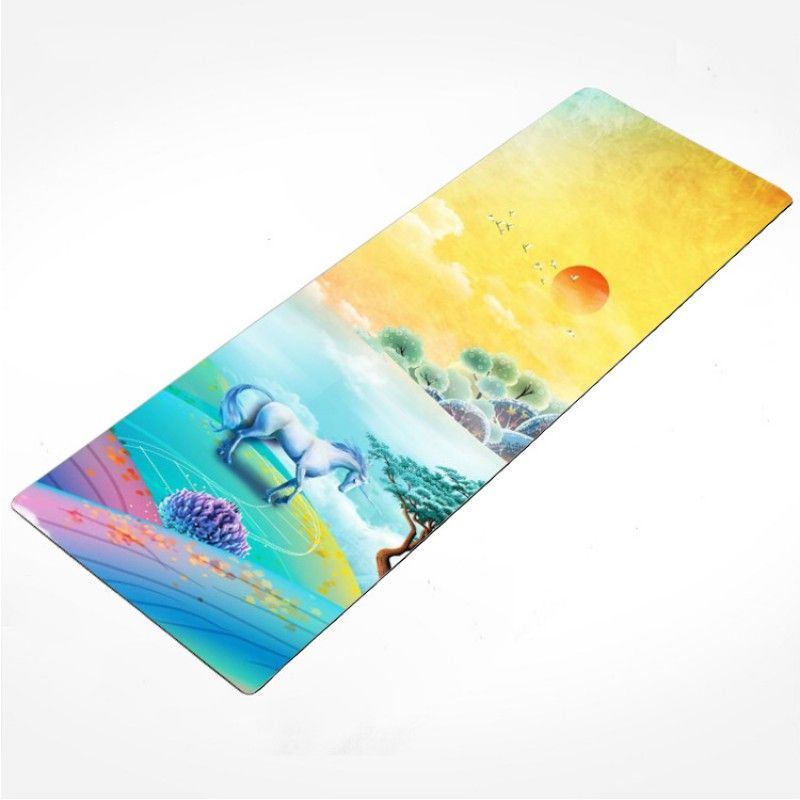 Kelida Natural Rubber Yoga Mat anti slip and sweat absorbing Pu tuhao yoga mat 1.5mm yoga mat