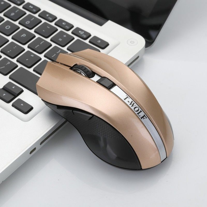 Cross border office wireless mouse 6-button new silent computer peripherals wireless mouse factory Amazon 