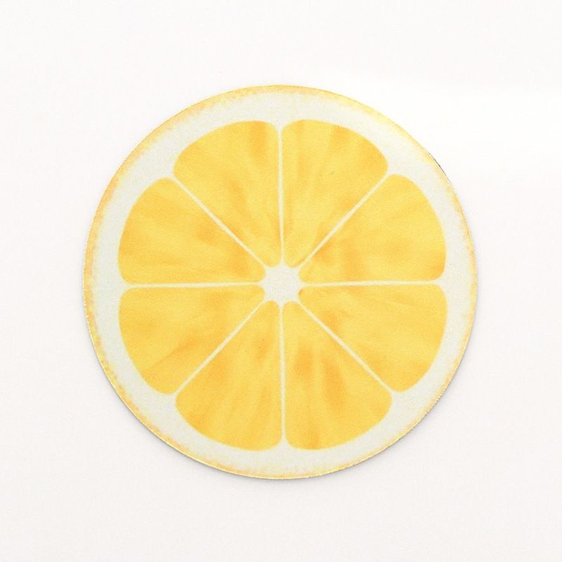 Personality dream planet mouse pad soft rubber pad small fresh student anti slip round notebook pad 