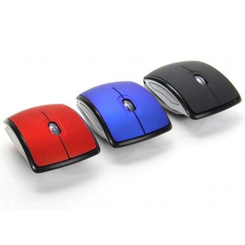 Cross border popular folding wireless mouse 2.4G wireless mouse customized gift notebook office mouse 