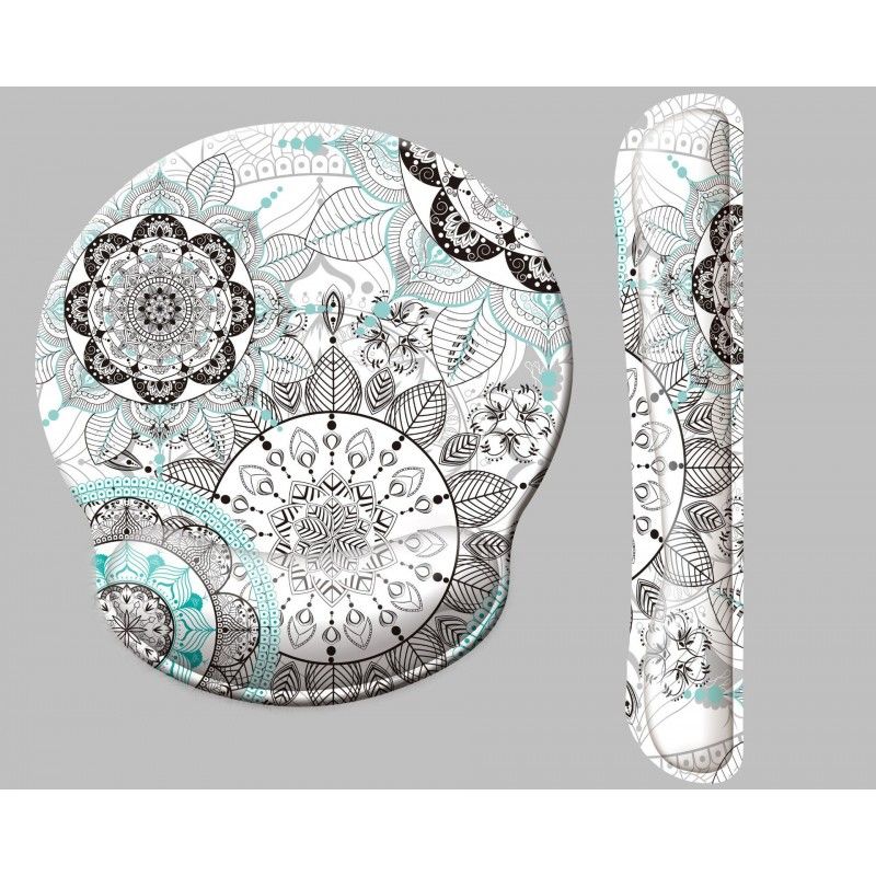 Rubber bottom memory cotton wrist guard mouse pad keyboard pad support set gift mouse pad wrist guard set customization 
