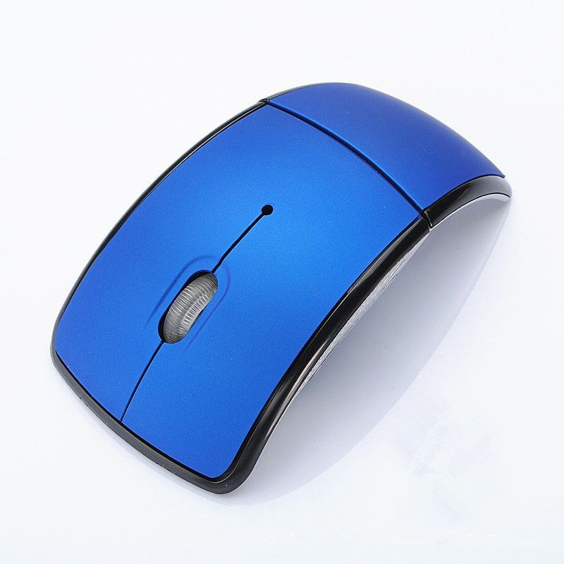 Cross border popular folding wireless mouse 2.4G wireless mouse customized gift notebook office mouse 
